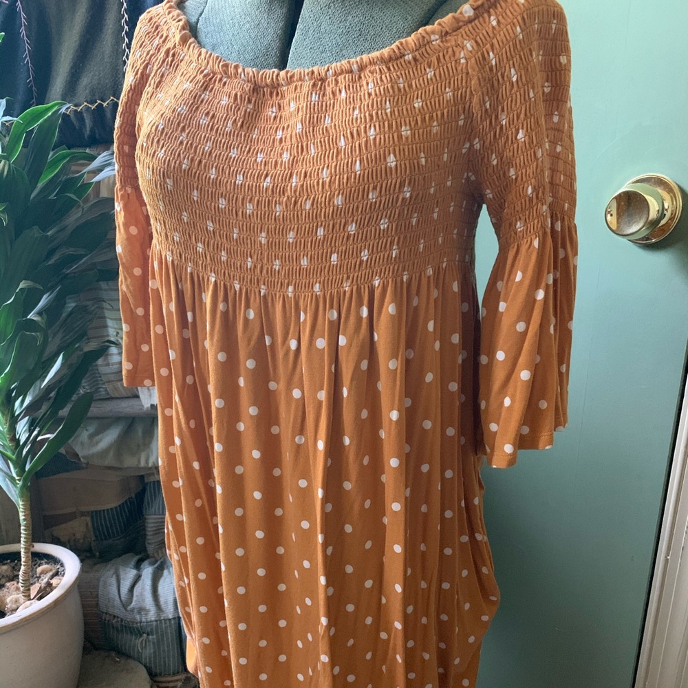 Off the shoulder tunic/dress